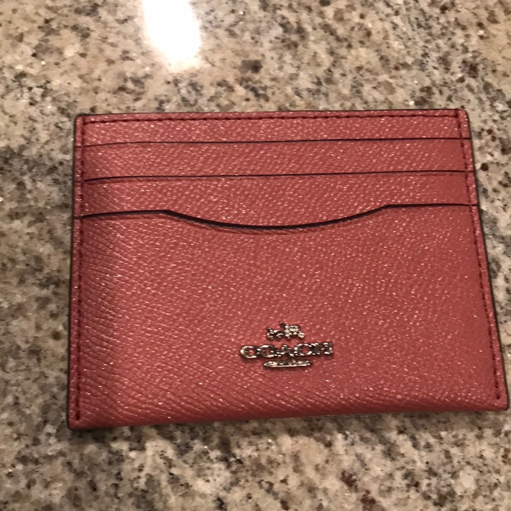 Coach card case